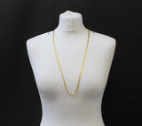 LINKS OF LONDON 5 Row Strand Silk Yellow Gold Vermeil Necklace 80cm NEW RRP225