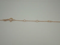 LINKS OF LONDON Narrative Rose Gold Vermeil St. Silver Bar Necklace NEW RRP150
