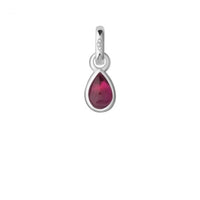 LINKS OF LONDON Ladies Tourmaline St. Silver October Birthstone Charm RRP60 NEW