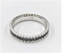 LINKS OF LONDON Ladies Effervescence Blue Sterling Silver Ring P NEW RRP350