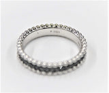 LINKS OF LONDON Ladies Effervescence Blue Sterling Silver Ring P NEW RRP350