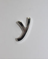 LINKS OF LONDON Silver Plated Lower Case 'y' Decorative Fridge Magnet NEW RRP45