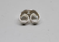 LINKS OF LONDON St. Silver 1pc Butterfly S925 Stamped Stud Earring Clasp NEW