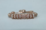 LINKS OF LONDON Ladies Starlight Gold Vermeil Sapphire Crown Bracelet NEW RRP375