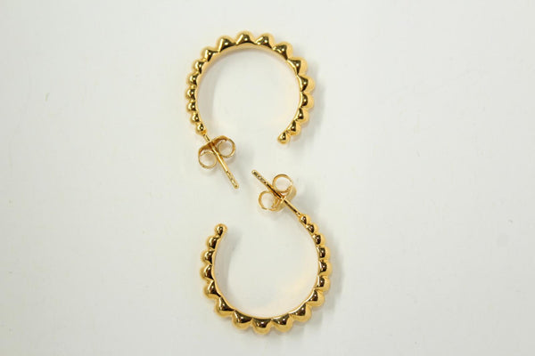 LINKS OF LONDON Ladies YGV Effervescence Essentials Hoop Earrings NEW RRP145