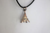 LINKS OF LONDON Ladies Sterling Silver Eiffel Tower Charm Necklace 5020.3187 NEW