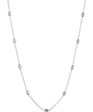 LINKS OF LONDON Ladies 925 Silver Essentials Beaded Necklace 60cm RRP195 NEW