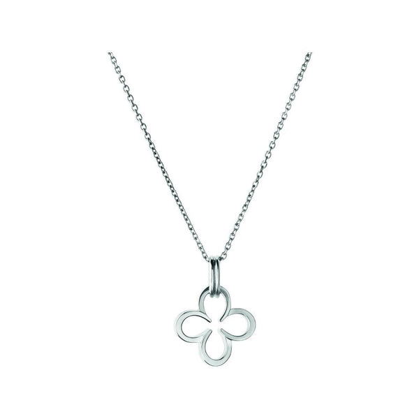 LINKS OF LONDON Ladies Sterling Silver 925 Clover Ascot Necklace 45cm RRP200 NEW