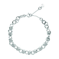 LINKS OF LONDON Sterling Silver 925 Sweetie Charm Chain Bracelet RRP315 NEW