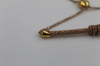 LINKS OF LONDON Rose Gold Vermeil Sapphire Starlight Crown Bracelet RRP410 NEW