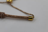 LINKS OF LONDON Rose Gold Vermeil Sapphire Starlight Crown Bracelet RRP410 NEW