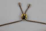 LINKS OF LONDON Rose Gold Vermeil Sapphire Starlight Crown Bracelet RRP410 NEW