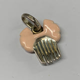 LINKS OF LONDON Ladies Pink Charm  Sterling Silver 925 Bow Hair Clip NEW RRP95