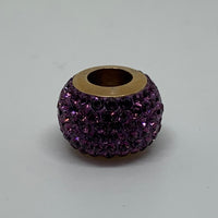LINKS OF LONDON Ladies Charm  Sterling Silver 925 Amethyst Pave Bead NEW RRP315