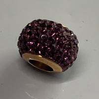 LINKS OF LONDON Ladies Charm  Sterling Silver 925 Amethyst Pave Bead NEW RRP315