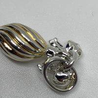 LINKS OF LONDON Ladies Charm  S Silver 925 Christmas Bauble w/Bow NEW RRP175