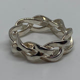 LINKS OF LONDON Ladies Band L Sterling Silver 925 Infinite Links Ring NEW RRP225