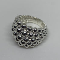 LINKS OF LONDON Ladies N S-Silver Effervescence Pearl Bubble Ring NEW RRP175