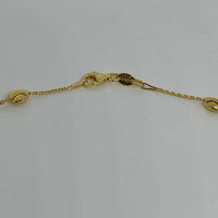 LINKS OF LONDON Ladies Chain Beaded Necklace YGV Yellow Gold NEW RRP215