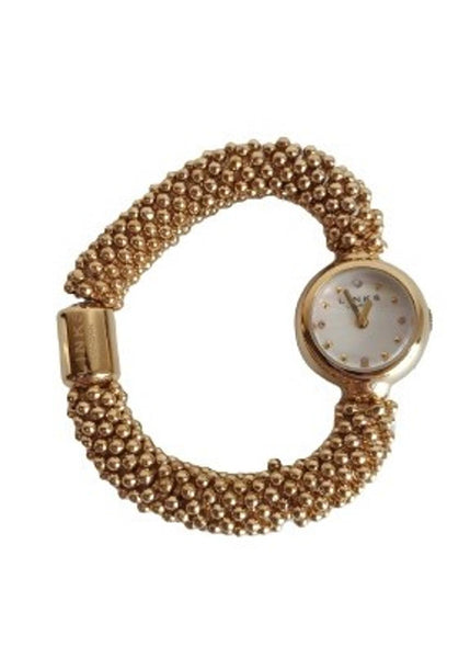 LINKS OF LONDON Ladies Ladies Gold Effervescence Star St. Steel Watch S NEW