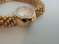 LINKS OF LONDON Ladies Ladies Gold Effervescence Star St. Steel Watch S NEW