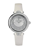 LINKS OF LONDON Ladies White Leather Strap Sterling Silver Hope Watch OS NEW