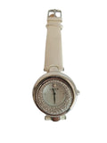 LINKS OF LONDON Ladies White Leather Strap Sterling Silver Hope Watch OS NEW