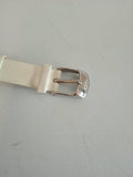LINKS OF LONDON Ladies White Leather Strap Sterling Silver Hope Watch OS NEW