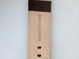 LINKS OF LONDON Ladies Brown Leather Croc St. Steel 22mm Watch Strap OS NEW