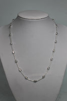 LINKS OF LONDON Ladies Sterling Silver Essentials Beaded Necklace 45cm NEW