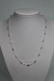 LINKS OF LONDON Ladies Sterling Silver Essentials Beaded Necklace 45cm NEW