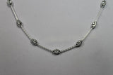 LINKS OF LONDON Ladies Sterling Silver Essentials Beaded Necklace 45cm NEW