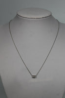 LINKS OF LONDON Ladies Sterling Silver White Diamond Sweetie Necklace XS NEW