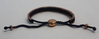 LINKS OF LONDON Ladies Blue Sterling Silver RGV Friendship Mini Bracelet OS NEW