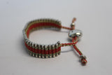 LINKS OF LONDON Ladies Pink Sterling Silver Aeoyf Knit 4 Rows Bracelet OS NEW