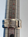 LINKS OF LONDON Men's Sterling Silver 925 2012 Union Jack Flag Ring S NEW