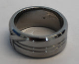 2012 Union Jack Band Ring - Ruthenium Plater - W - Links of London