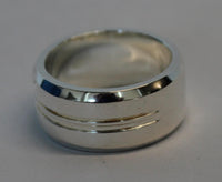 2012 Union Jack Band Ring - Sterling Silver - U - Links of London