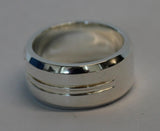 2012 Union Jack Band Ring - Sterling Silver - U - Links of London