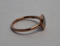 LINKS OF LONDON Ladies Silver 925 RGV Diamond Essential Round Pave Ring N NEW
