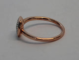 LINKS OF LONDON Ladies Silver 925 RGV Diamond Essential Round Pave Ring N NEW