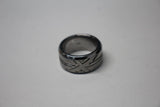 2012 Union Jack Band Ring - Ruthenium Plater - R - Links of London