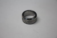 2012 Union Jack Band Ring - Ruthenium Plater - R - Links of London