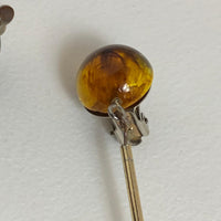 VALET STUDIO Dangle Brown Earrings Ladies Tortoiseshell Teardrops NEW RRP160