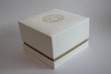 VERSACE Ladies V-Essential Stainless Steel White Leather Strap Watch NEW