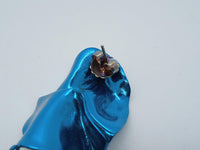 STERLING KING Ladies Blue & Silver Frida Crystal Drop Earrings One Size NEW