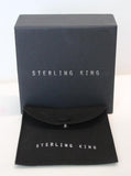 STERLING KING Ladies Edith Pink Gold Tone Crystal Pendant Necklace OS NEW