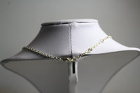 SWEETLIMEJUICE Men's Zong Sterling Silver Quartz Chain Necklace One Size NEW