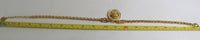 VERSACE Ladies Crystal La Medusa Medallion Greca Chain Pendant Necklace OS NEW