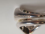 SWEETLIMEJUICE Men's Sterling Silver Stacked Signet Ring Size UK O NEW
